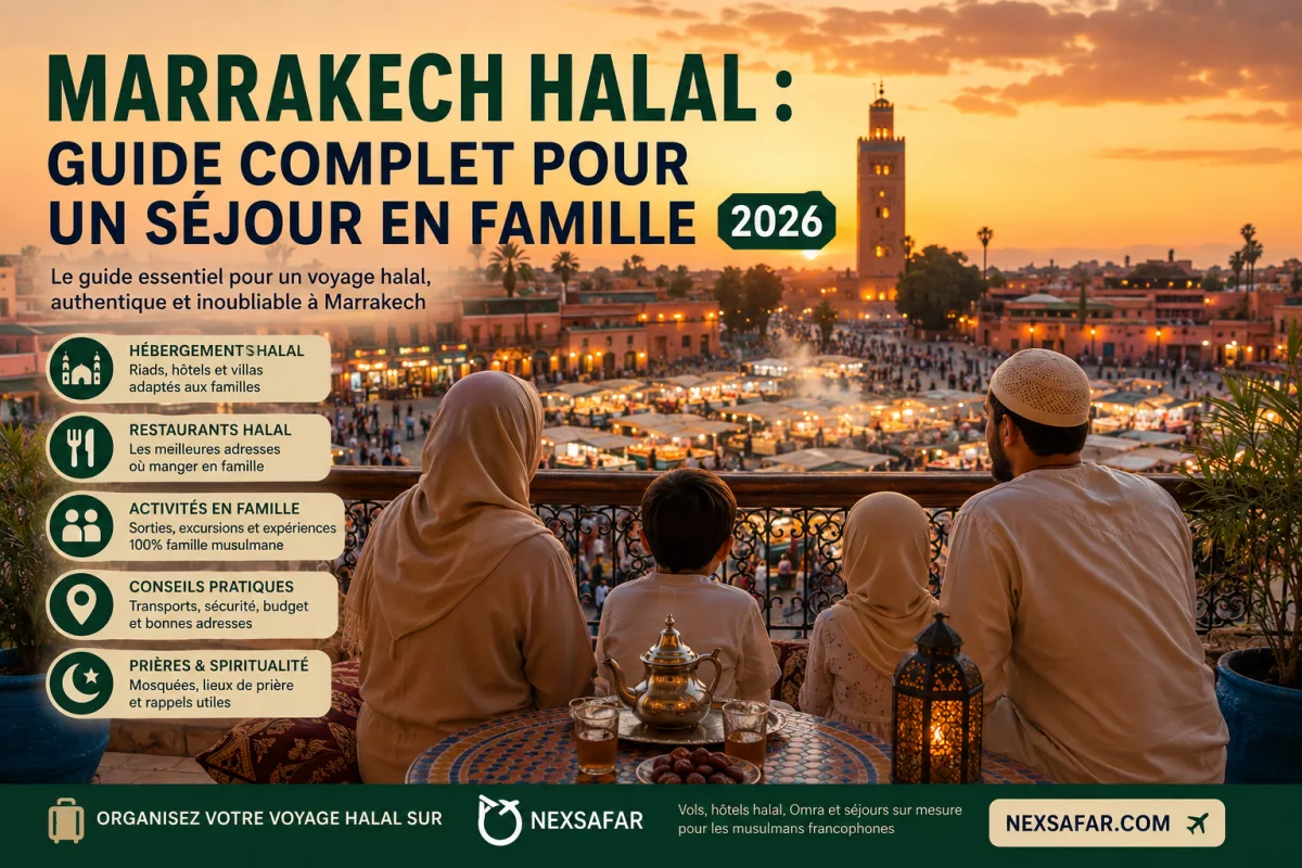 Marrakech Halal : Le Guide Complet pour un Séjour en Famille Réussi en 2026